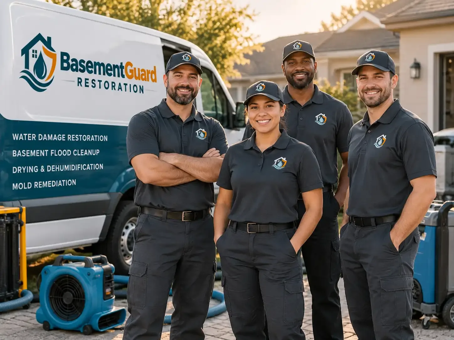 Basement Water Damage Restoration company in Crary, ND